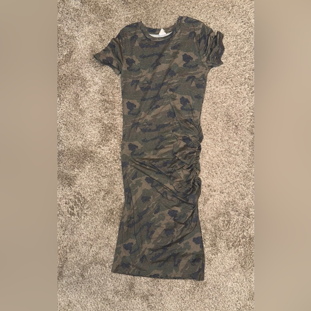 LAWLESS Camouflage Patterned Dress